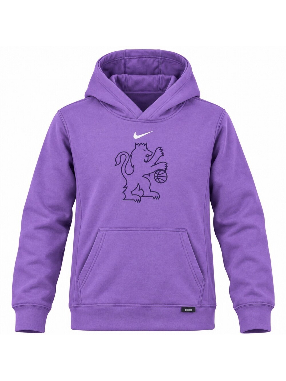 Nike Sacramento Kings City Edition Hoodie Youth XL 18/20 Purple NBA NWT